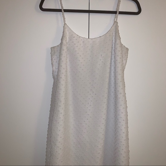 Club Monaco Landree Clip-Dot White Dress - Picture 4 of 11